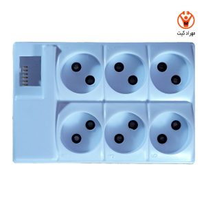 قاب محافظ برق 6 خانه