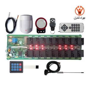 کنترل از راه دور 18 کانال 40 آمپر پیامکی و وای فای و ریموتی