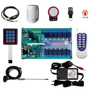 ریموت کنترل 12 کانال پیامکی و وای فای و ریموتی و دزدگیر