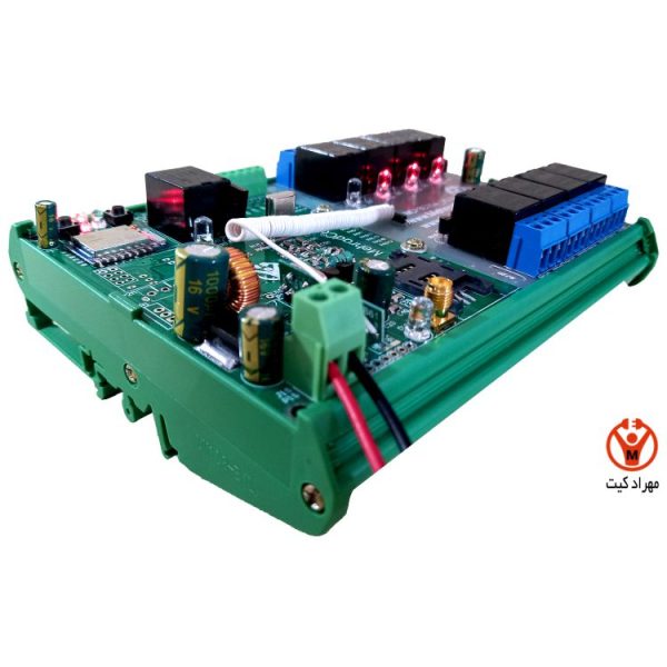 گیرنده 8 کانال 40 آمپر پیامکی و وای فای و ریموتی و دزدگیر