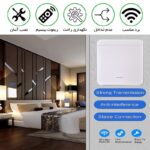 کلید تک پل بی سیم فرکانس 433 مگاهرتز - تصویر 7